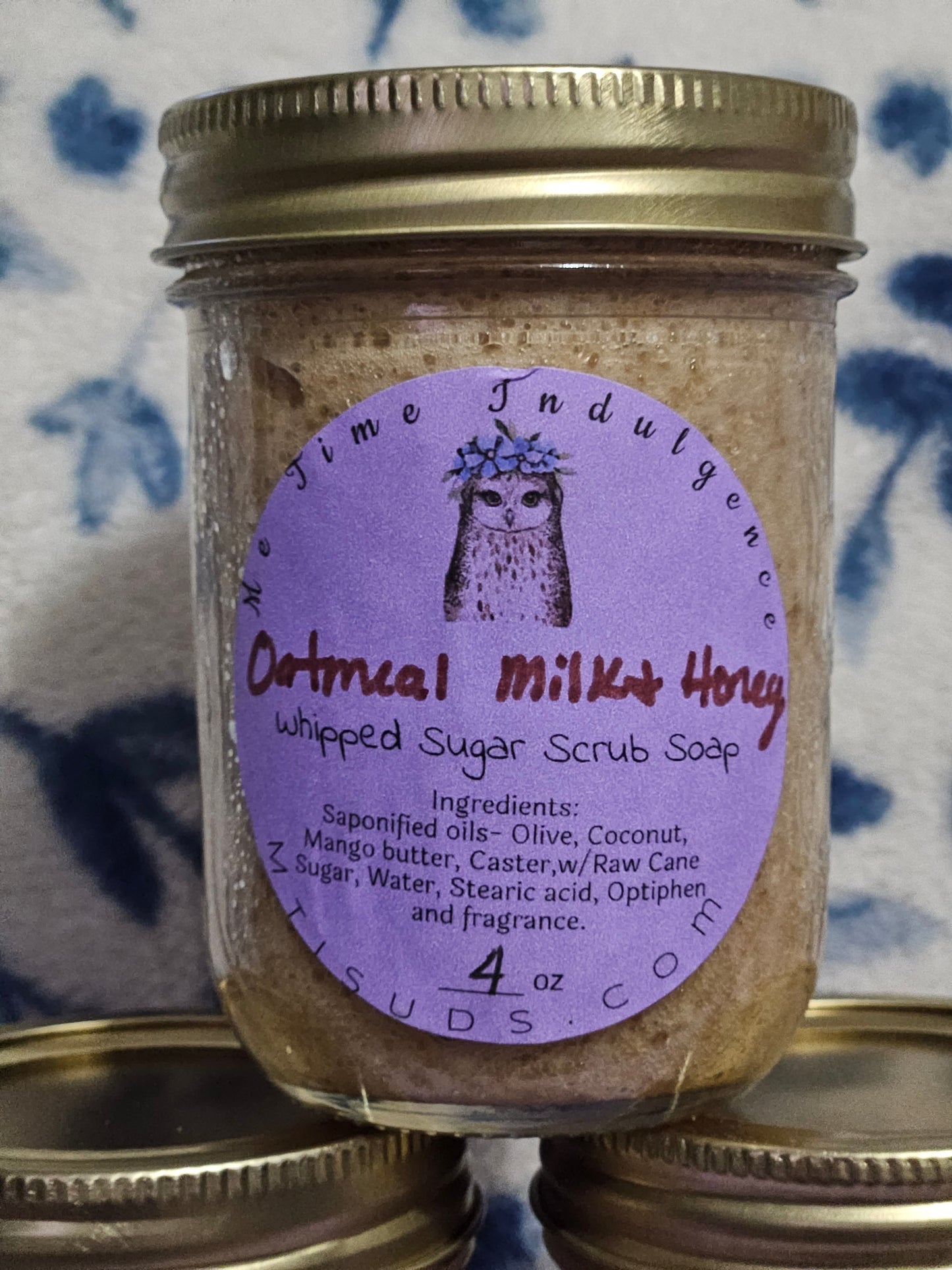 OMH Whipped Sugar Scrub Soap