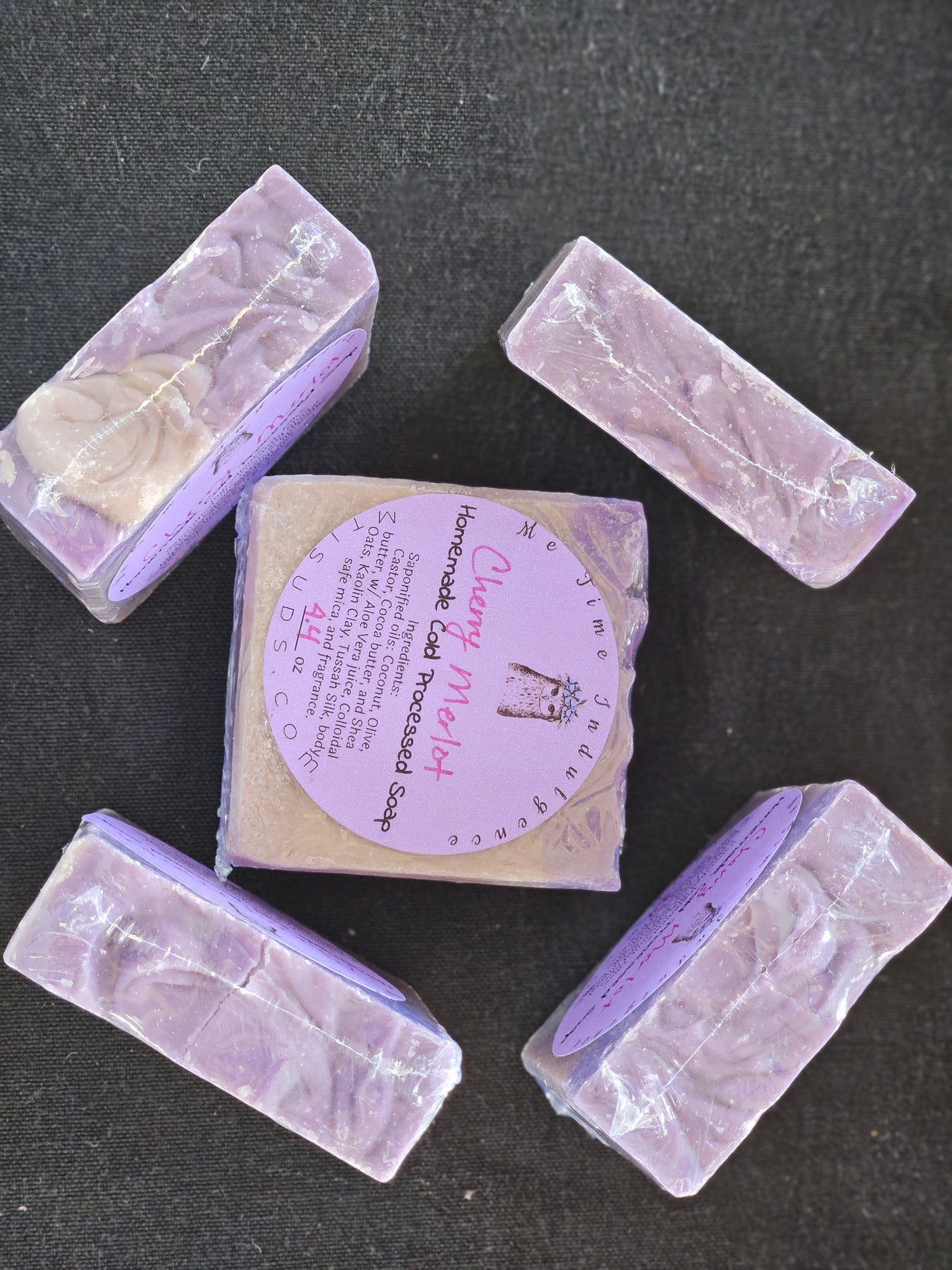 Cherry Merlot Cold Pressed Soap