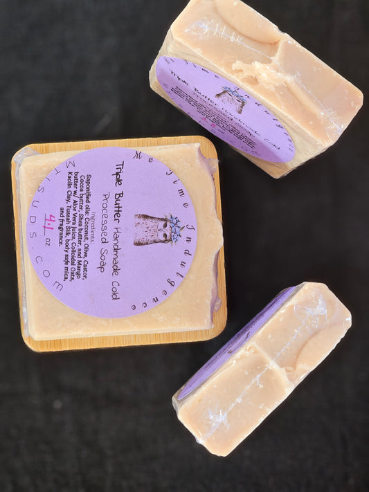 Triple Butter Goddess Cold Pressed Soap