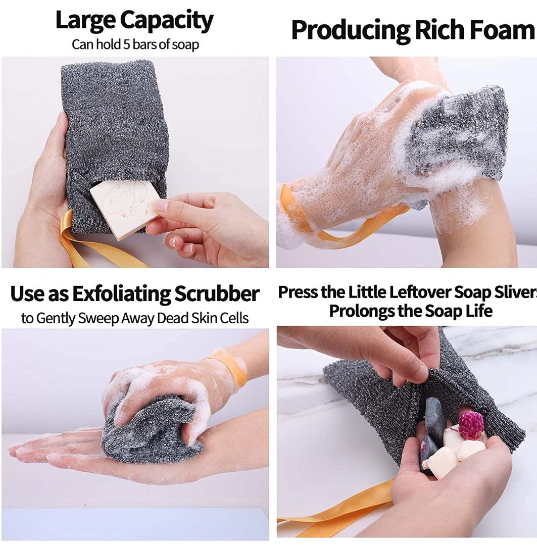 Exfoliating Soap Saver Pouch